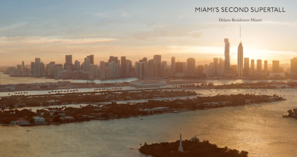 DELANO RESIDENCES & HOTEL MIAMI location